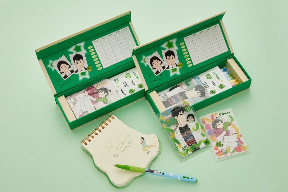 [In stock] After School Lessons for Unripe Apples : pencil case set, Pen set