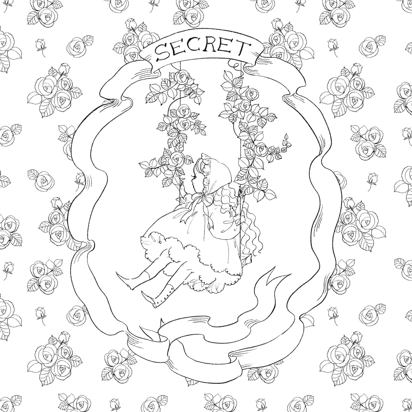 [Pre-order] SECRET STORY Coloring Book (Japanese) by Shirei Kurahashi