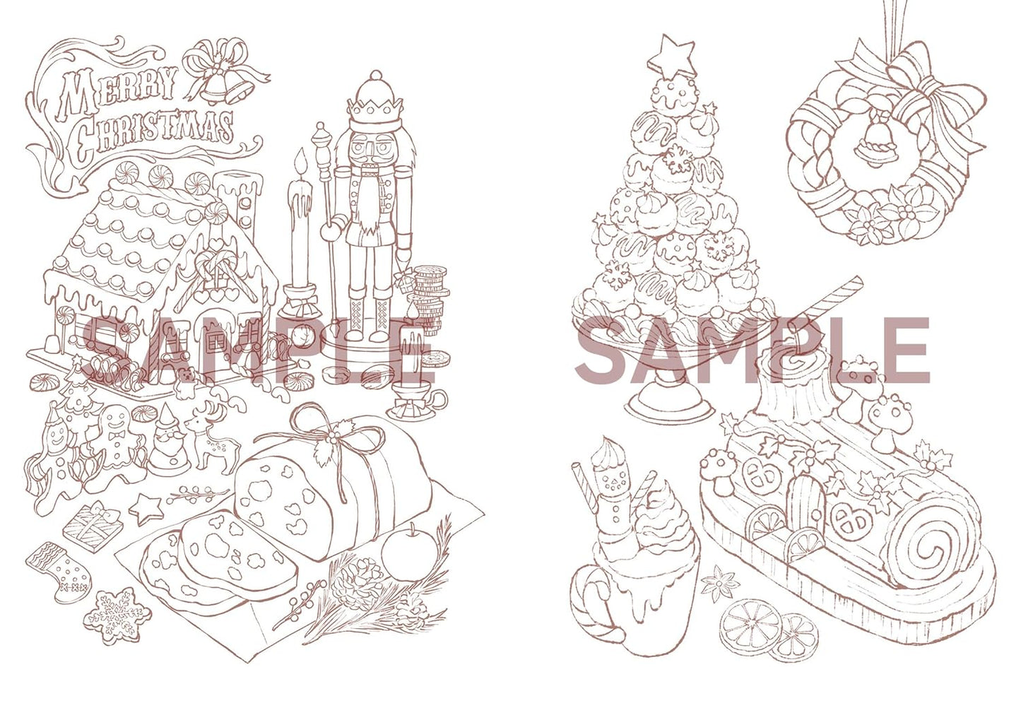 Teatime In Wonderland Coloring Book by Saiga Sai : Japanese Coloring Book