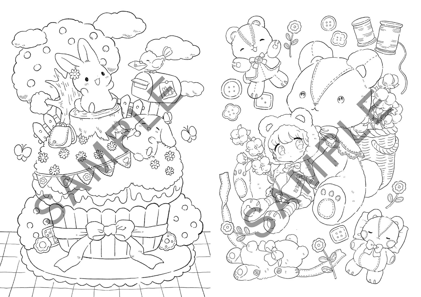 Fairy Tale World Coloring Book : Japanese Coloring Book