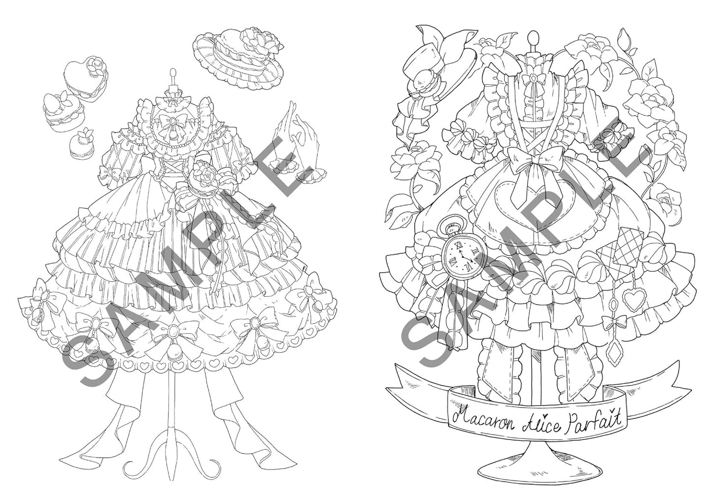 Fairy Tale World Coloring Book : Japanese Coloring Book
