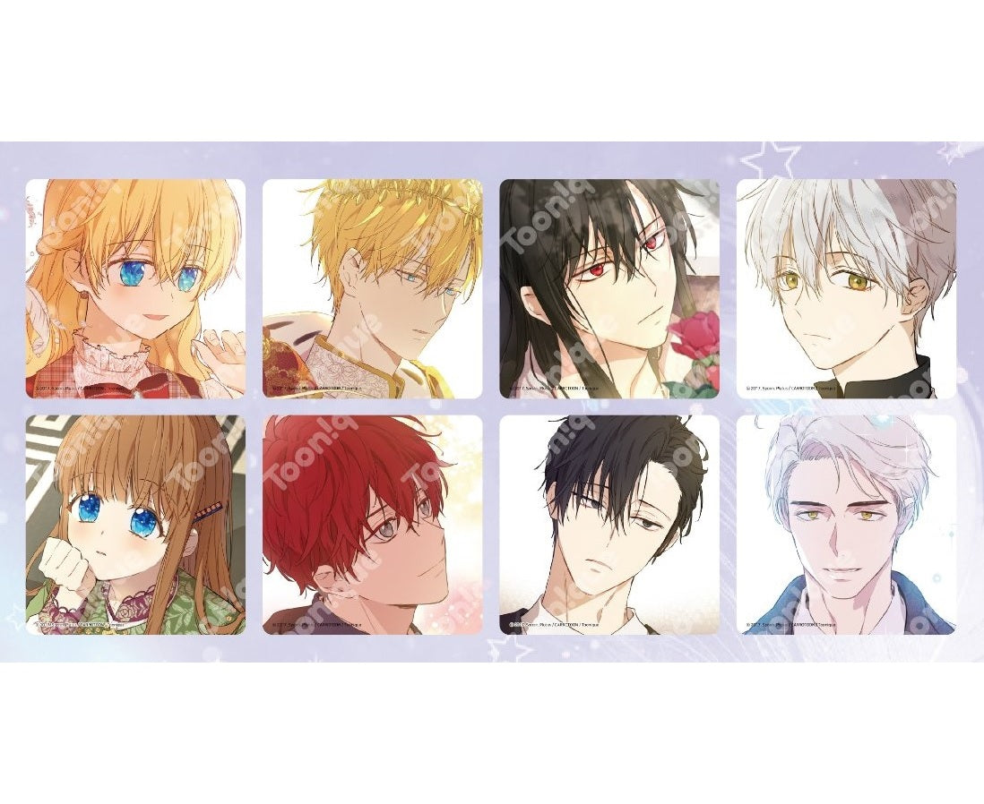 [collaboration cafe] Who Made Me a Princess : 8 coasters set