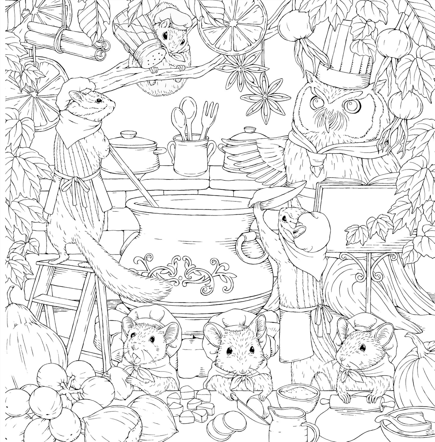 [Pre-order] Leon's Journey Coloring Book(Japanese) by Kanoko Egusa