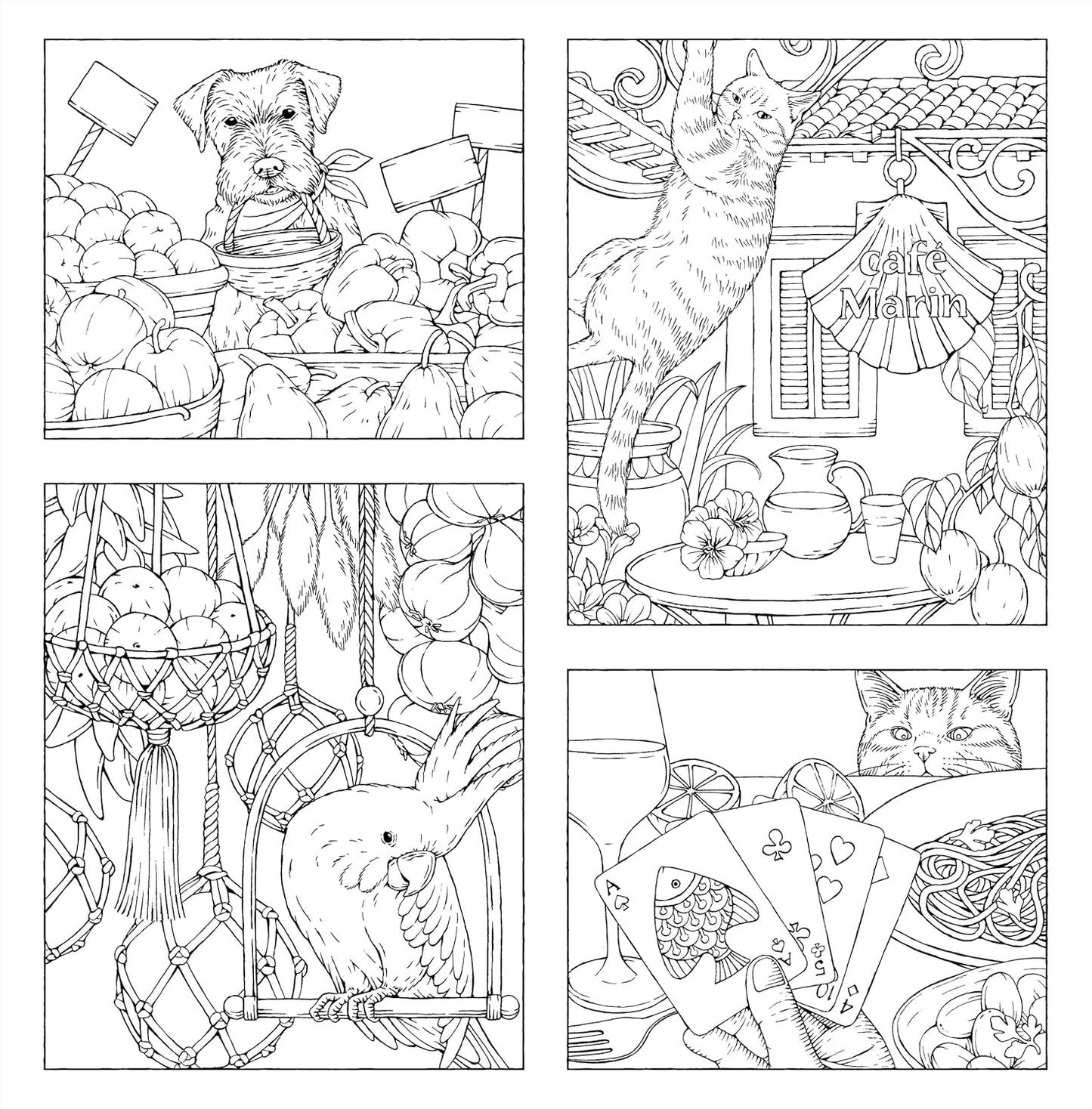 [Pre-order] Leon's Journey Coloring Book(Japanese) by Kanoko Egusa