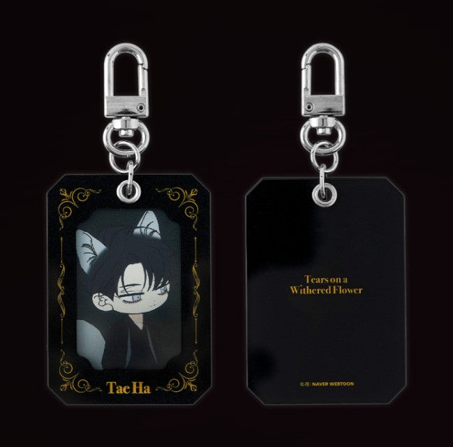 Tears on a Withered Flower : SD ID Photo Holder Keyring