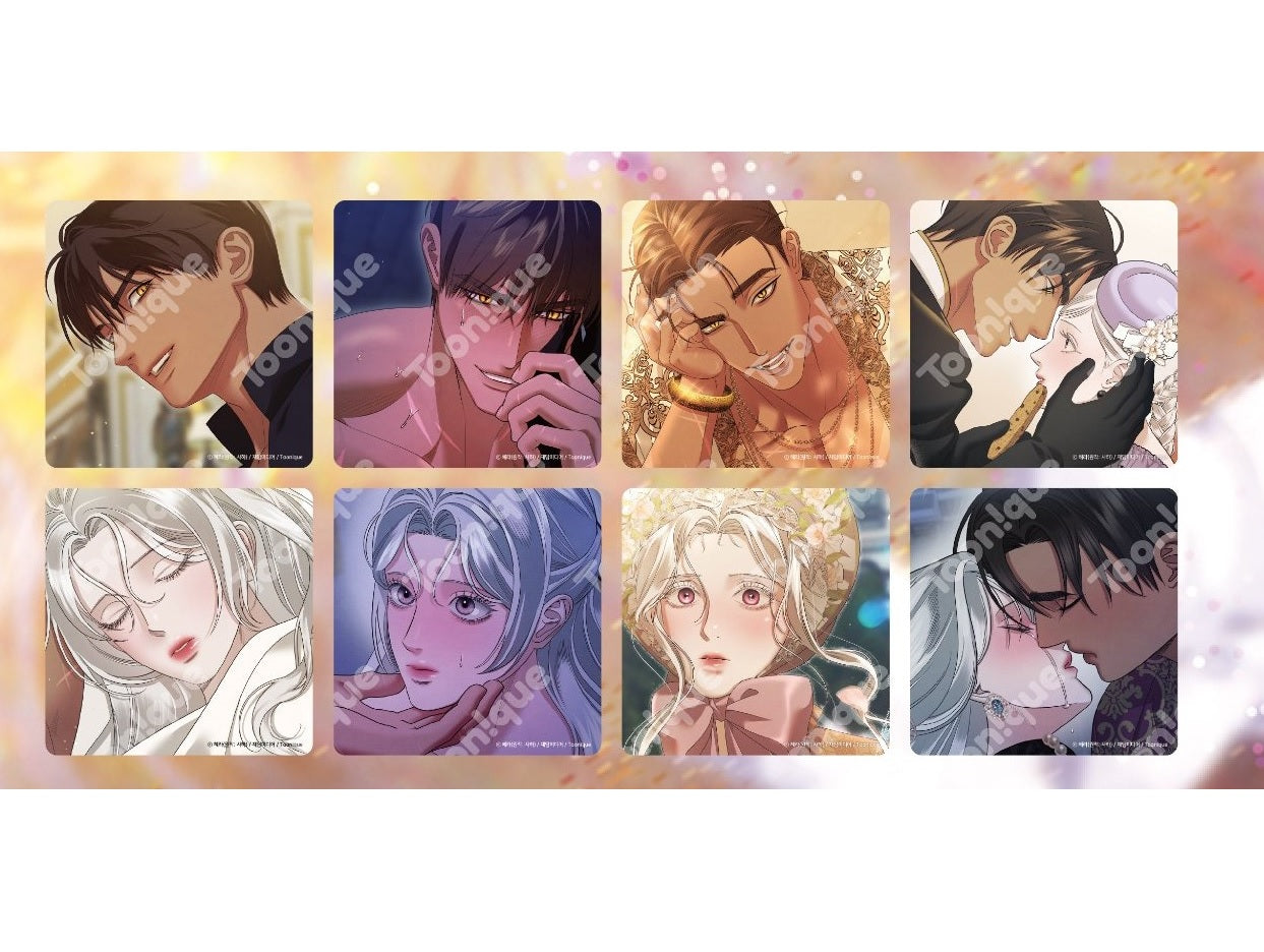 [collaboration cafe] Predatory Marriage : 8 coasters set