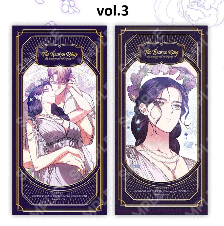 The Broken Ring : Gold Foiled Bookmark 3 types