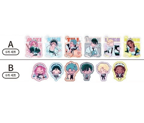 [Animate Cafe] Alien Stage : Hologram Sticker Set