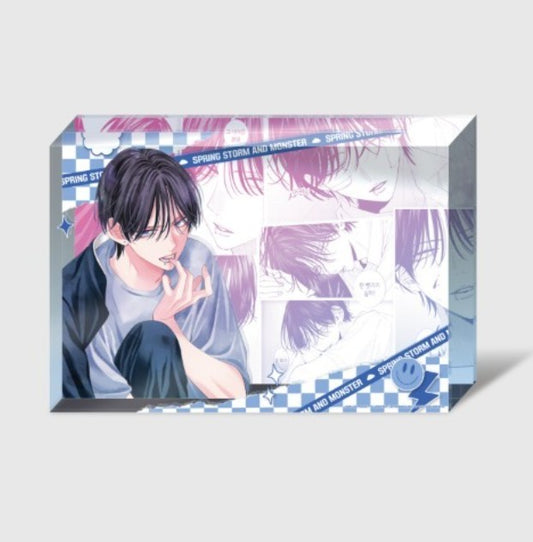 Spring Storm And Monster : Acrylic Block
