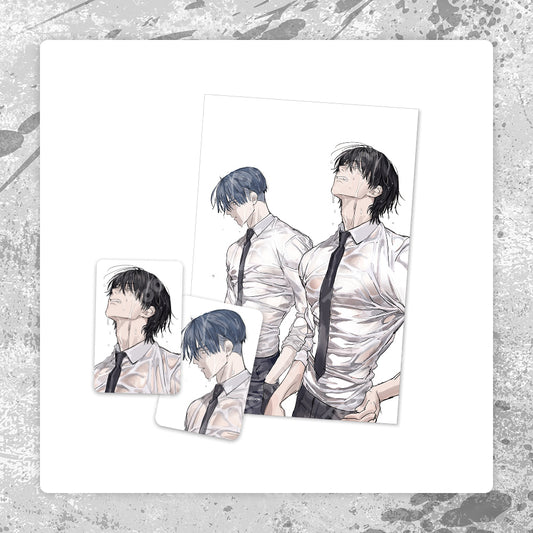 [pre-order][Toonique Cafe] Special Civil Servant : Water Sensitive Postcard Set