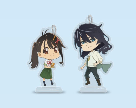 Suzume by Makoto Shinkai : Stand Up Acrylic Keyring