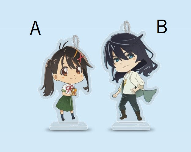 Suzume by Makoto Shinkai : Stand Up Acrylic Keyring