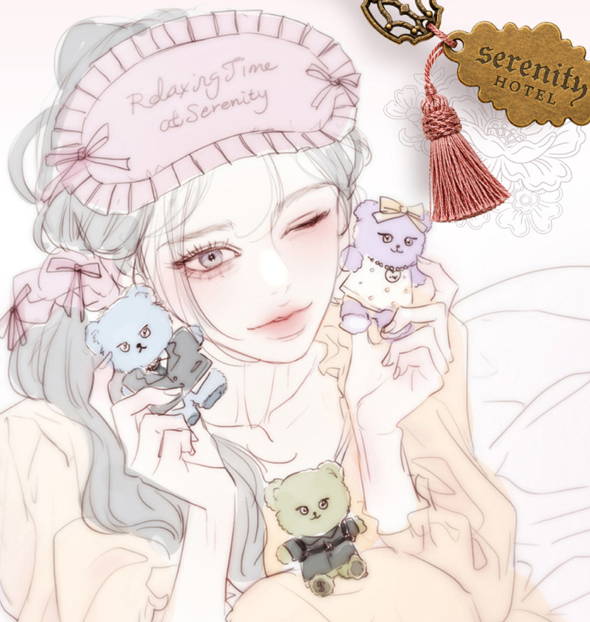 [pre-order] Serena : Serena Bear Keyring