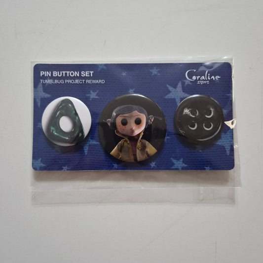 Coraline : Pin Button Set