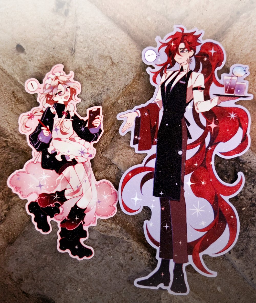 [Your Mana Cafe] The Dark Lord's Confession : 2 Stickers