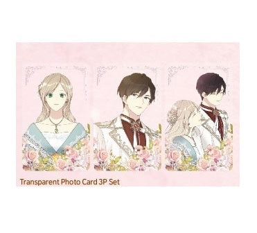 [Collaboration cafe] The Viridescent Tiara : Transparent Photo Card 3p Set