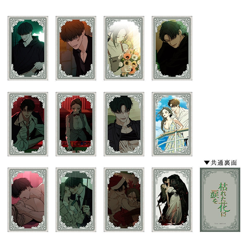 [Pre-order][POP-UP Animate Japan]Tears on a Withered Flower : Hologram Card Complete Set
