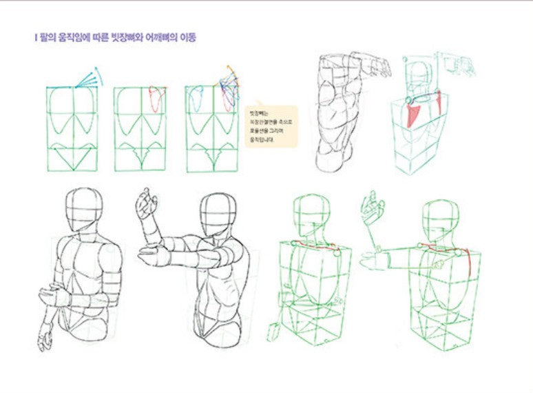 RockHe Kim's LINE DRAWING : Line drawing lesson book by Marvel Illustrator Vol.1 Vol.2