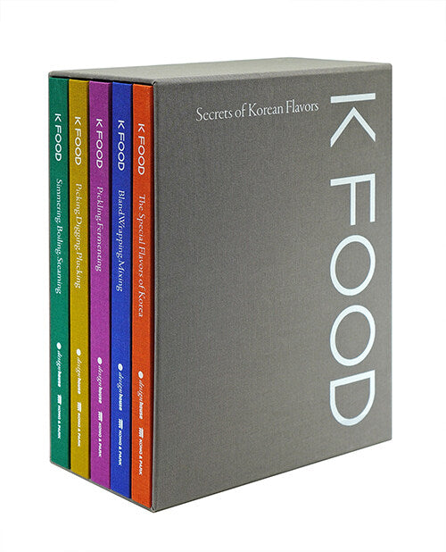 K FOOD korea cook 5 books set, Secrets of Korean Flavors / in Engligh