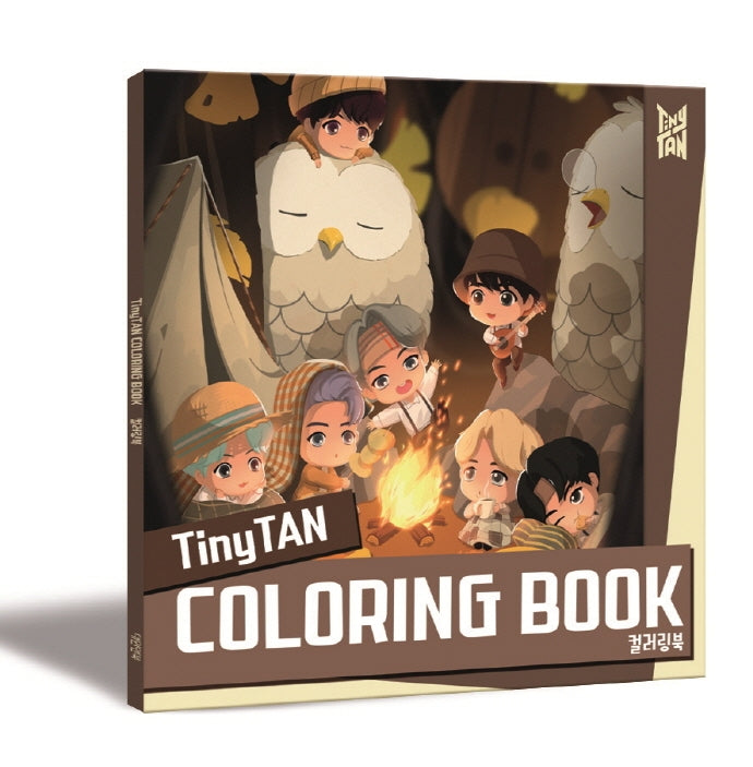 Tiny Tan Coloring Book