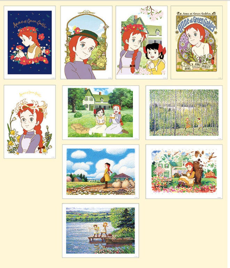 ART Poster Book Anne of Green Gables vol.1 / A4 size Art Poster Book 10 sheets