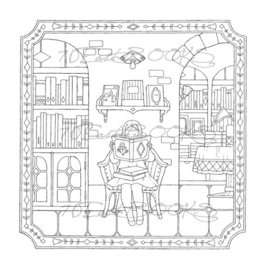 DREAM STORES Coloring Book(Japanese version)