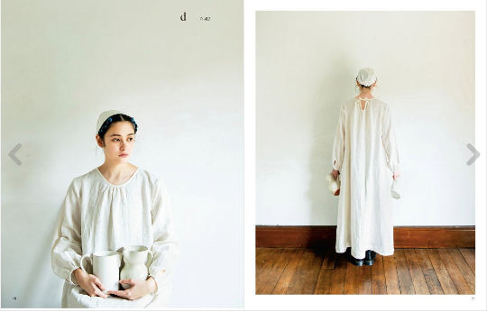 Linen Dresses by Hiromi Shibata - linen dress japan style patterns book