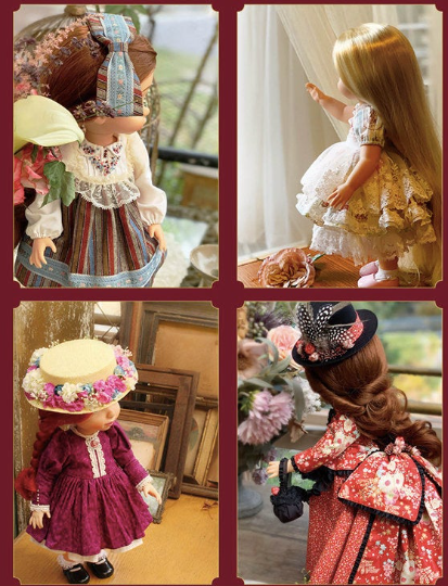 Antique Doll Clothes Making Book for Babydoll