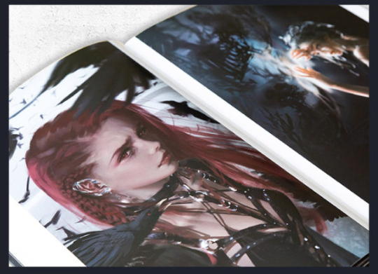GHOSTBLADE vol.2 Art Book by WLOP (Wang Ling)
