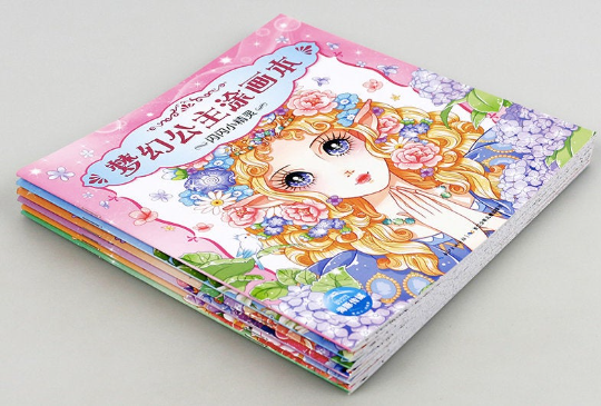 Dream Princess Chinese Coloring Book Set (all 6 sets)