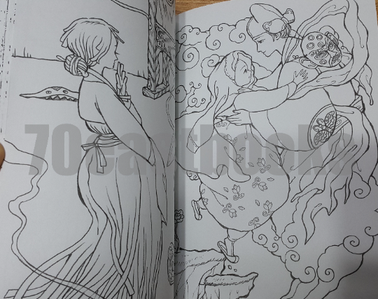 Fairy Tale Coloring Book by gomgome