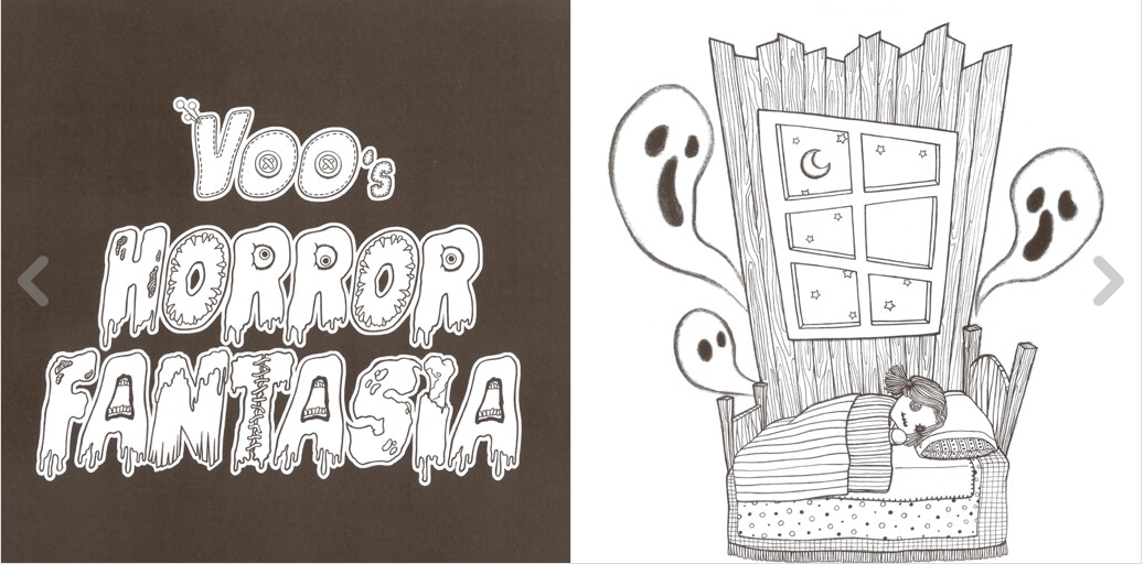 Voo's Horror Fantasia Coloring Book by eunbong yang