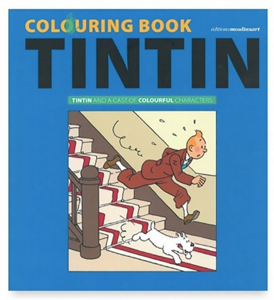Coloring Book TINTIN by Herge