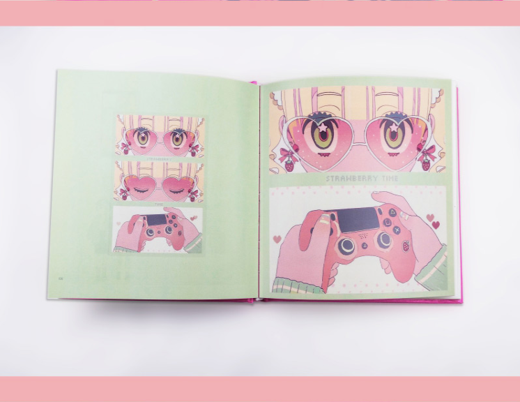 [ILLUSTRATIONS BOOK] candy hearts by VIVINOS