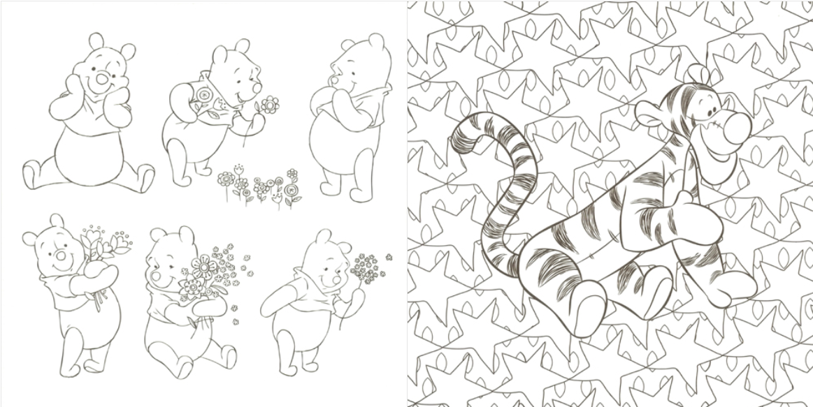 [Surprise sale] Everyday Disney Winnie The Pooh Coloring book