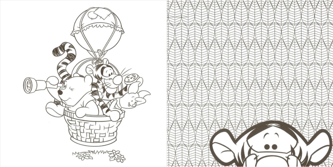 Everyday Disney Winnie The Pooh Coloring book