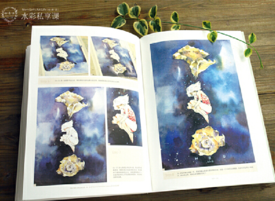 [CHINESE VER] Mori Girl's Art Life Personal watercolor Lesson Book
