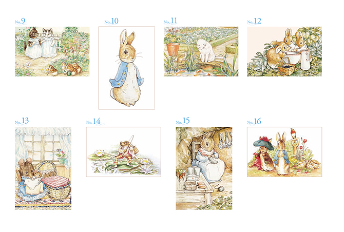 The world of Peter Rabbit Postcard Coloring Book – 70EastBooks