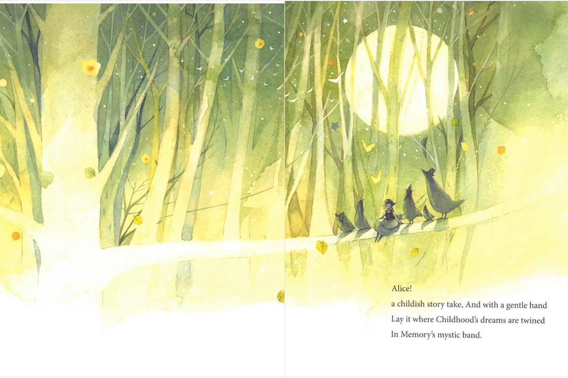 [English] Alice's Adventures in Wonderland, illustrated by Kim Minji