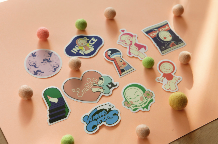 [Yumi's Cells] Deco Sticker, 2 types