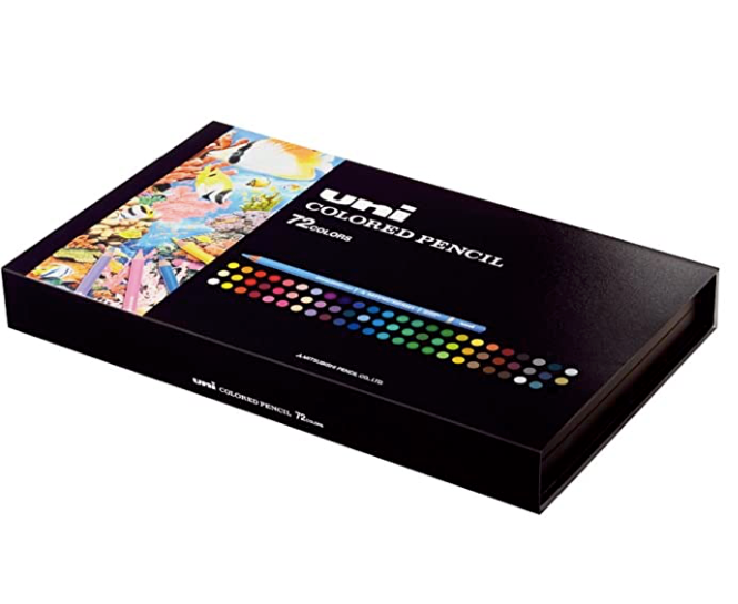 [MITSUBISHI PENCIL] Uni Colored Pencils 72 Colors Set / UC72C