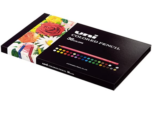 [MITSUBISHI PENCIL] Uni Colored Pencils 36 Colors Set / UC36CN