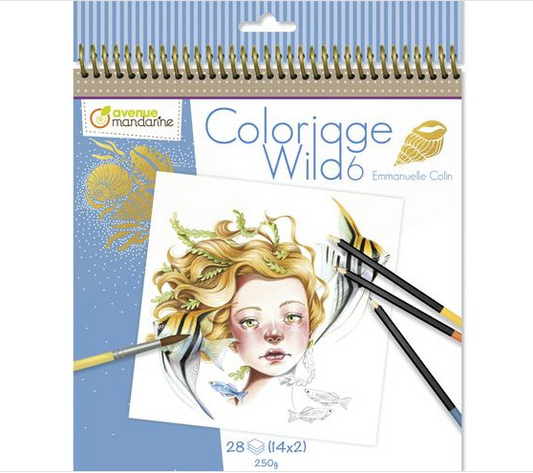 [COLORING] Coloriage Wild 6 Coloring book by Emmanuelle Colin