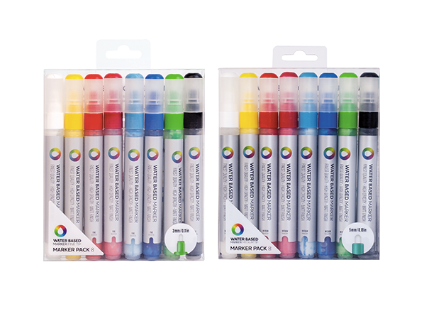 Montana Colors 3mm 5mm Water-based Paint Markers (8-Pack)