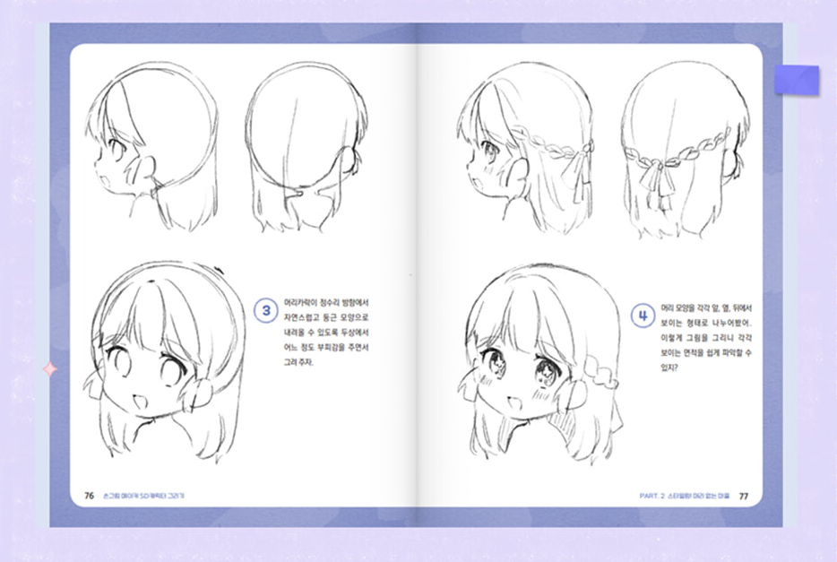SC Character Drawing Tutorial book for Beginner, NEOACADEMY Ilust maker series