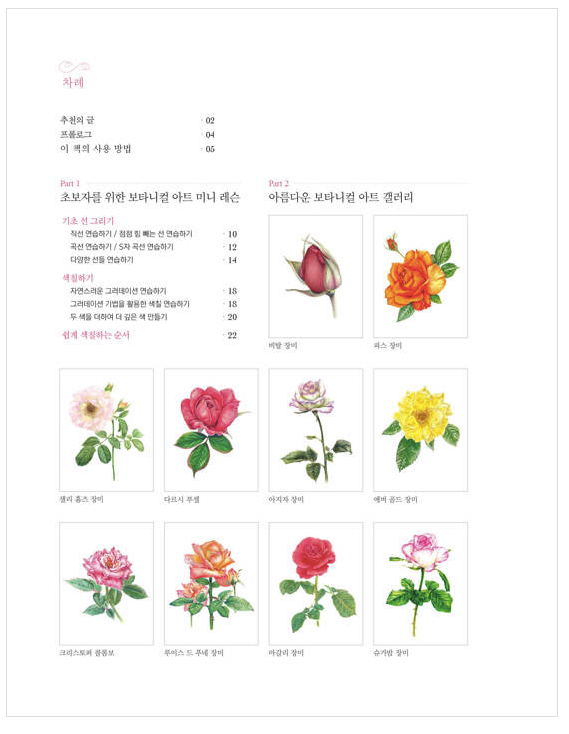 Botanical Art Coloring Book Vol.4 : Garden of roses(July 2022)