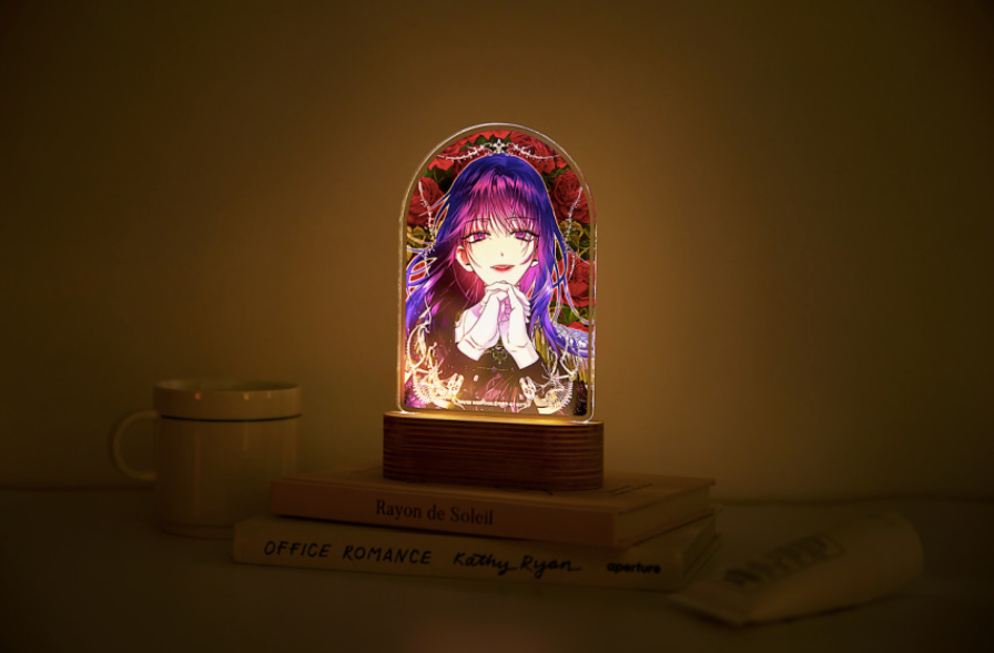 your Throne, acrylic mood light
