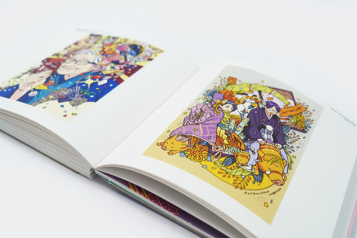 The Magic of the Night Illustration Book : MALBENI AKANE