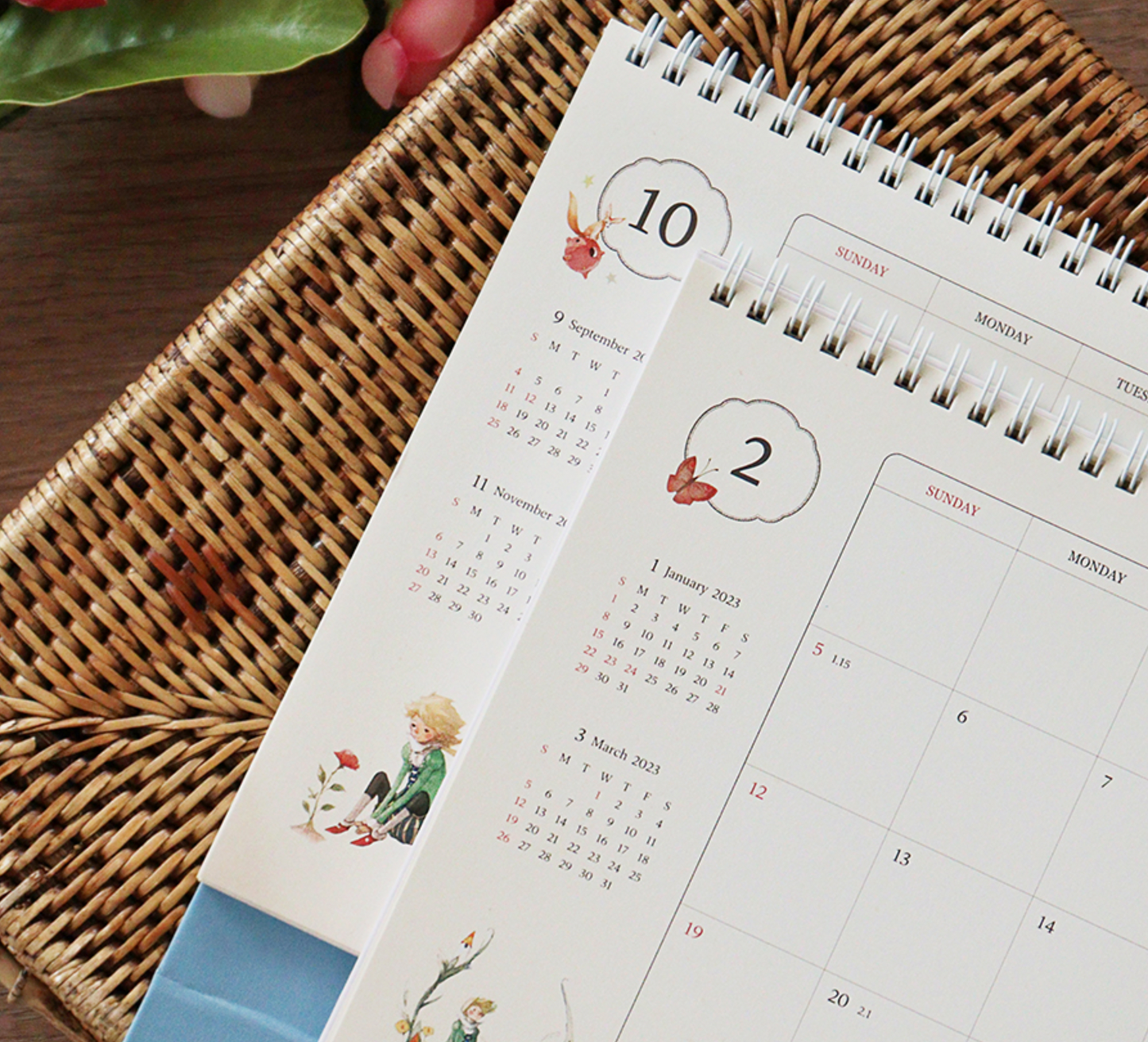 2023 Little Prince Calendar (desk or wall)