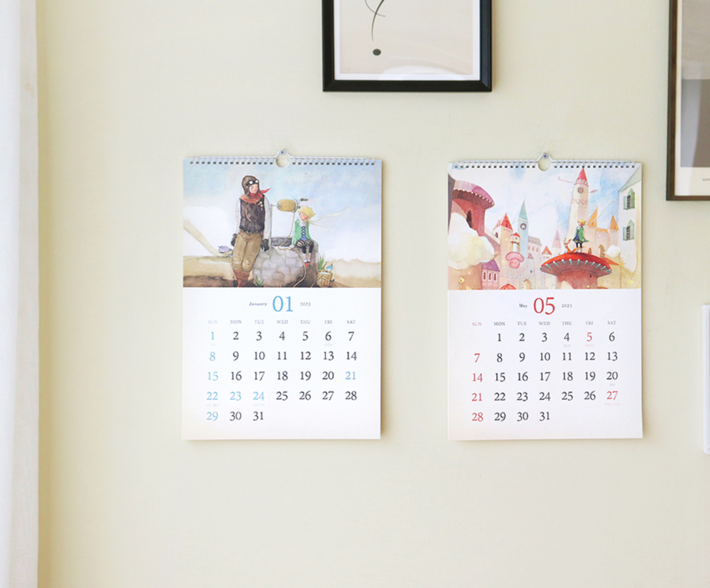 2023 Little Prince Calendar (desk or wall)